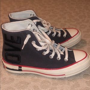 converse LOVE sneakers